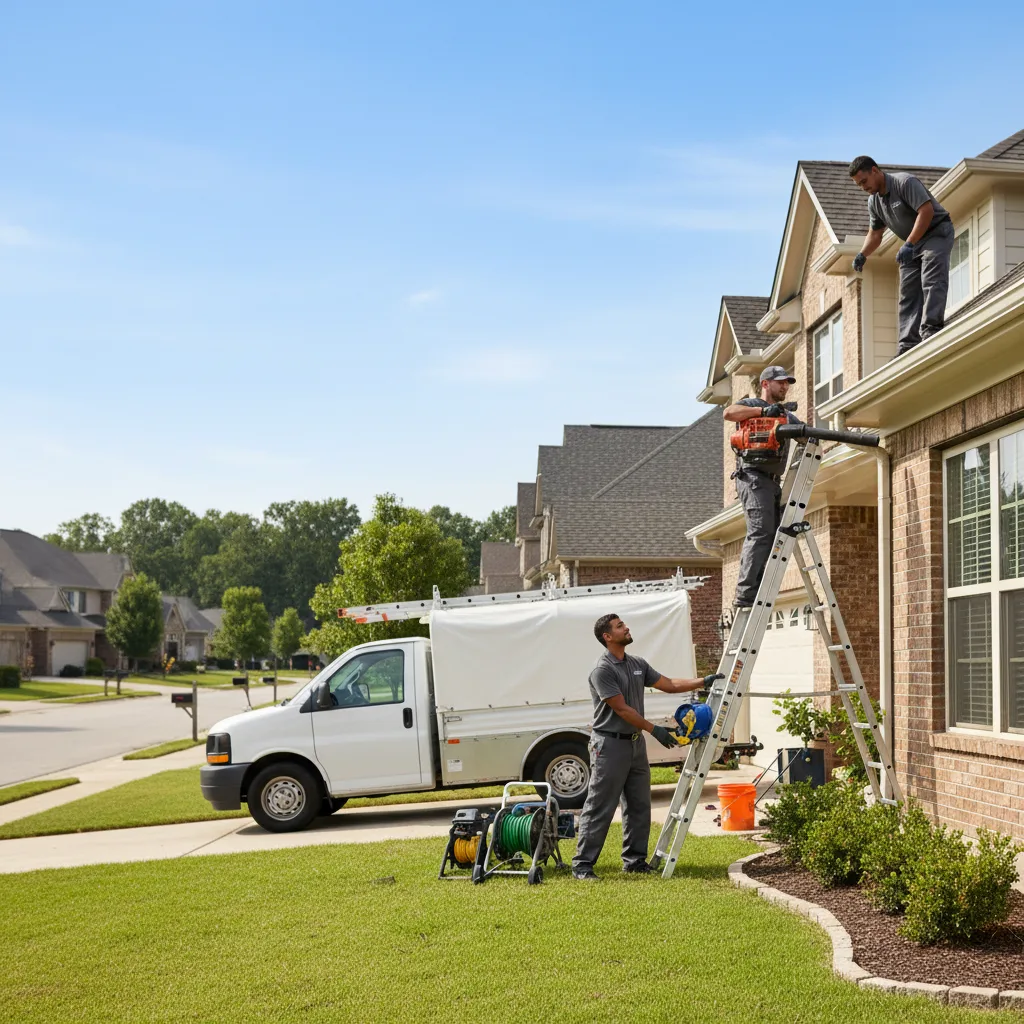 Home Gutter Service in Oquawka, IL near me